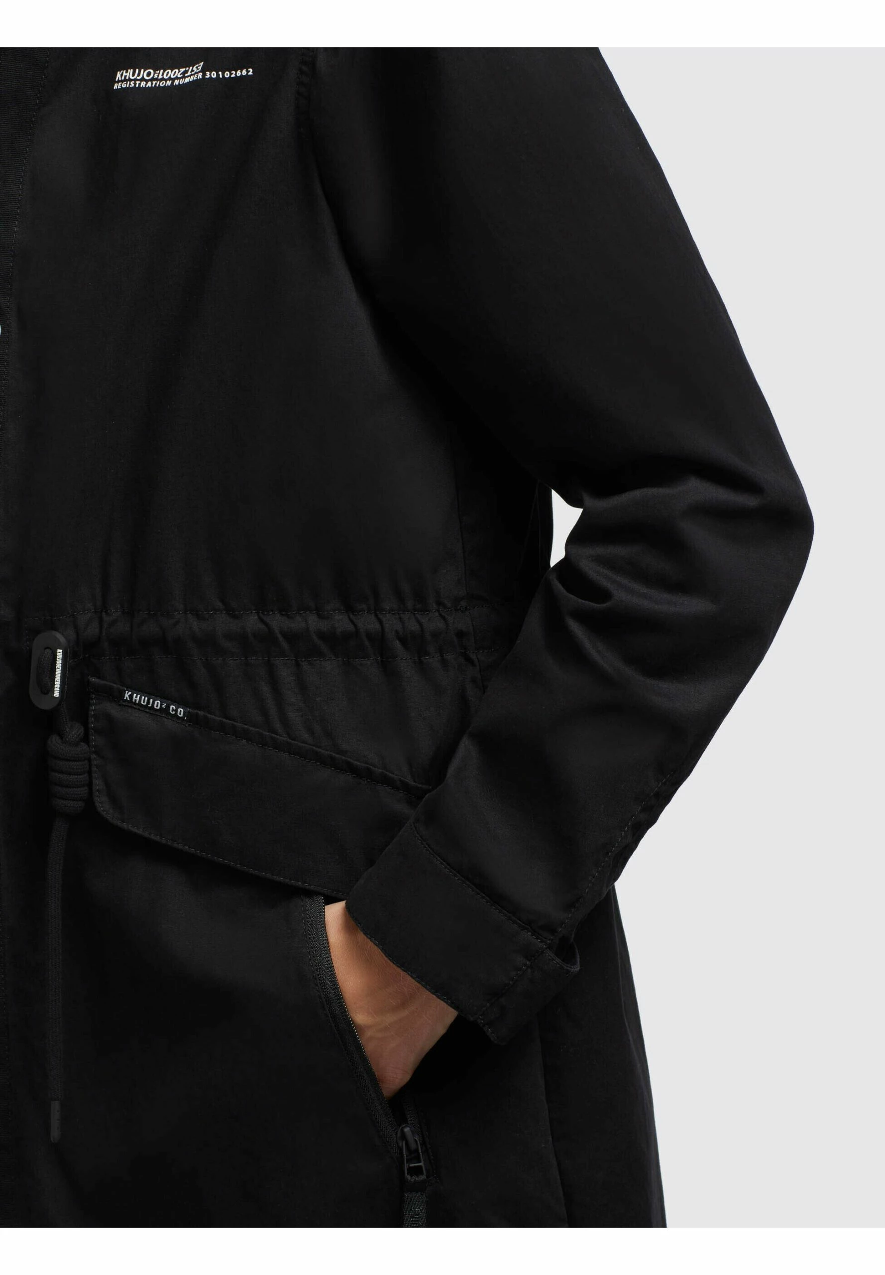 Khujo NANDA4 - Parka - Schwarz 9 Khujo NANDA4 - Parka - Schwarz - obrazek 7