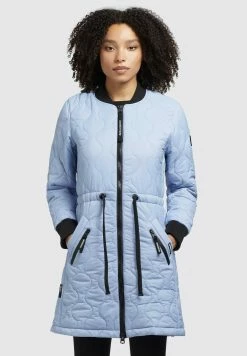 Khujo ISETT - Płaszcz Zimowy - Blau