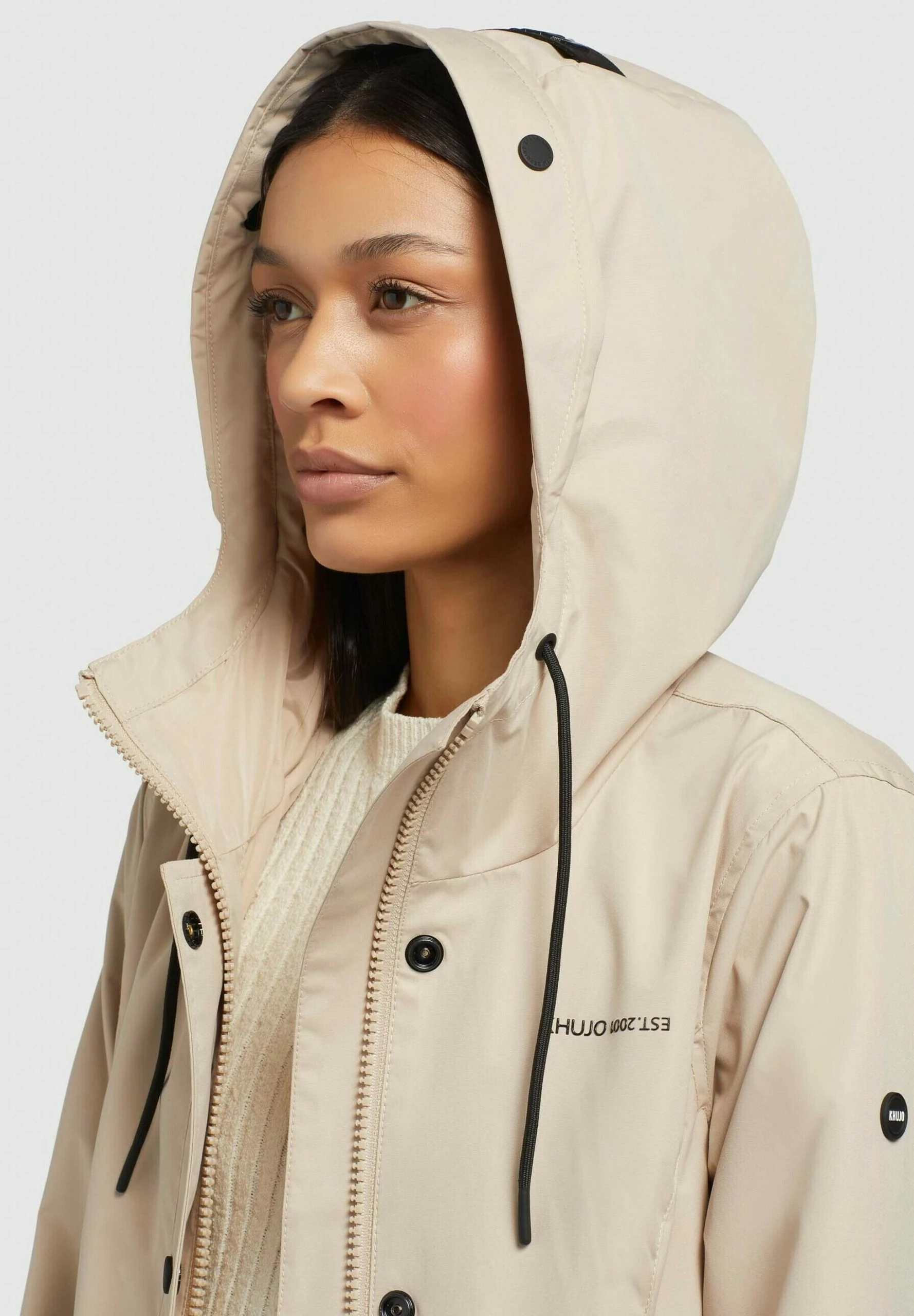 Khujo LAUREN - Parka - Hellbeige 8 Khujo LAUREN - Parka - Hellbeige - obrazek 6