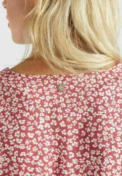 Khujo RINALDA - Bluzka - Rot Weiß Geblümt -Khujo Sklep 05a9c846ff1f4aa79545abac96337e8b