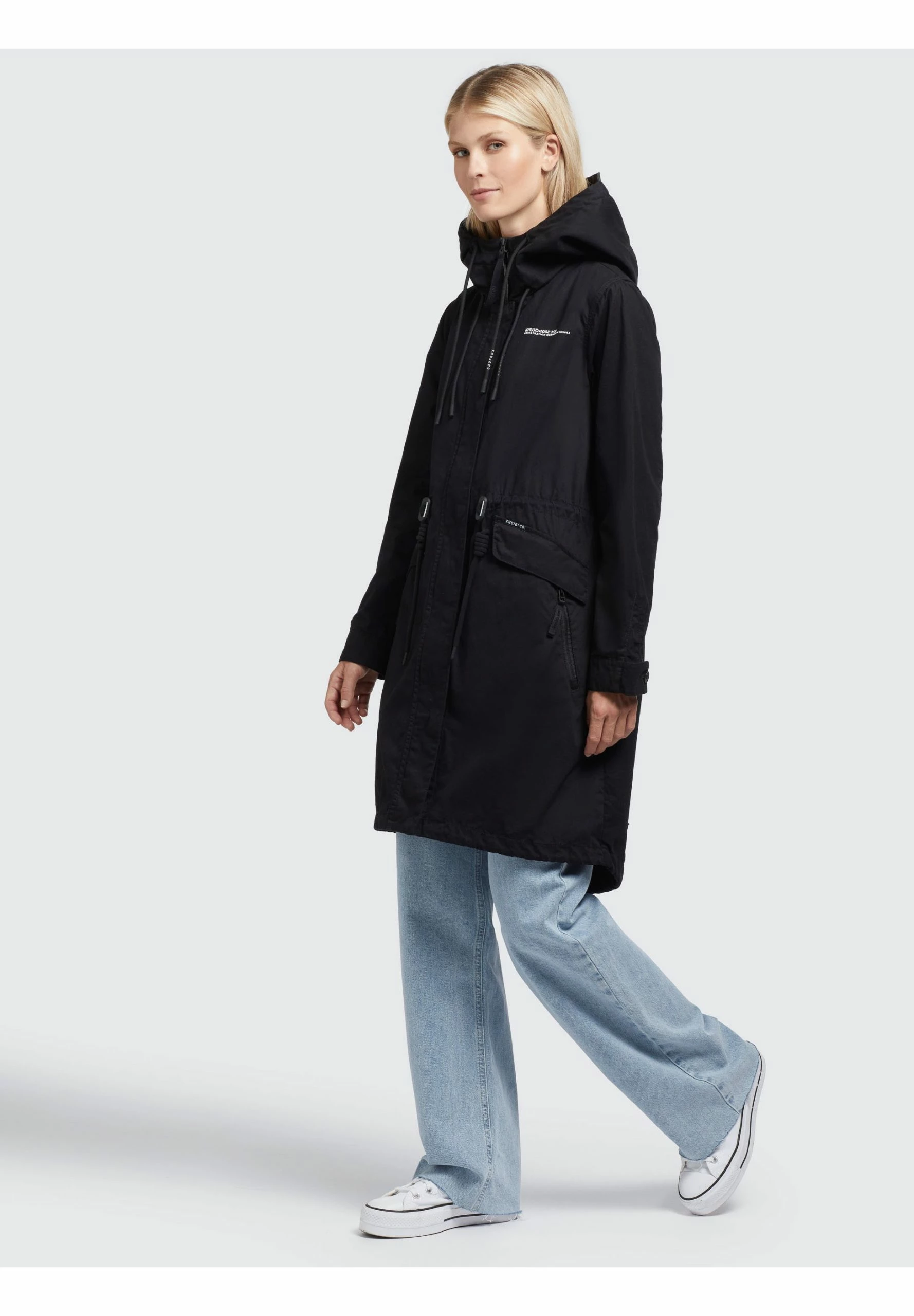 Khujo NANDA4 - Parka - Schwarz 4 Khujo NANDA4 - Parka - Schwarz - obrazek 2