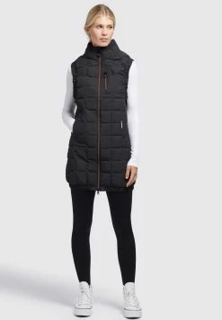 Khujo HARPER - Kamizelka - Schwarz -Khujo Sklep 0cd2b645fe404c9091ddf237fca851e8