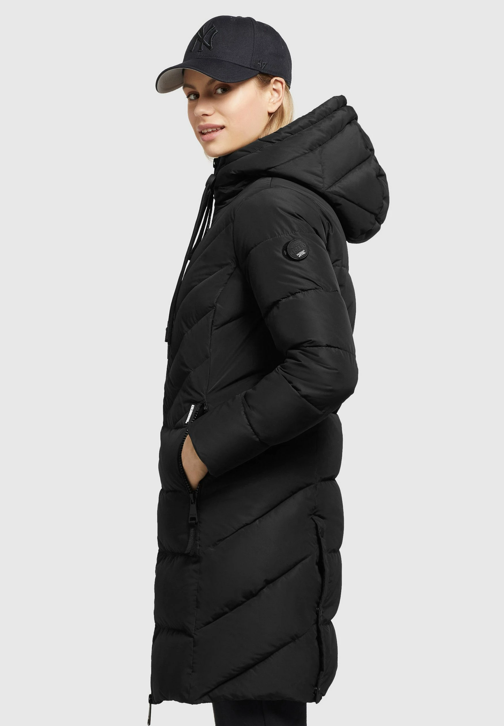 Khujo MUGG - Płaszcz Zimowy - Schwarz 7 Khujo MUGG - Płaszcz Zimowy - Schwarz - obrazek 5