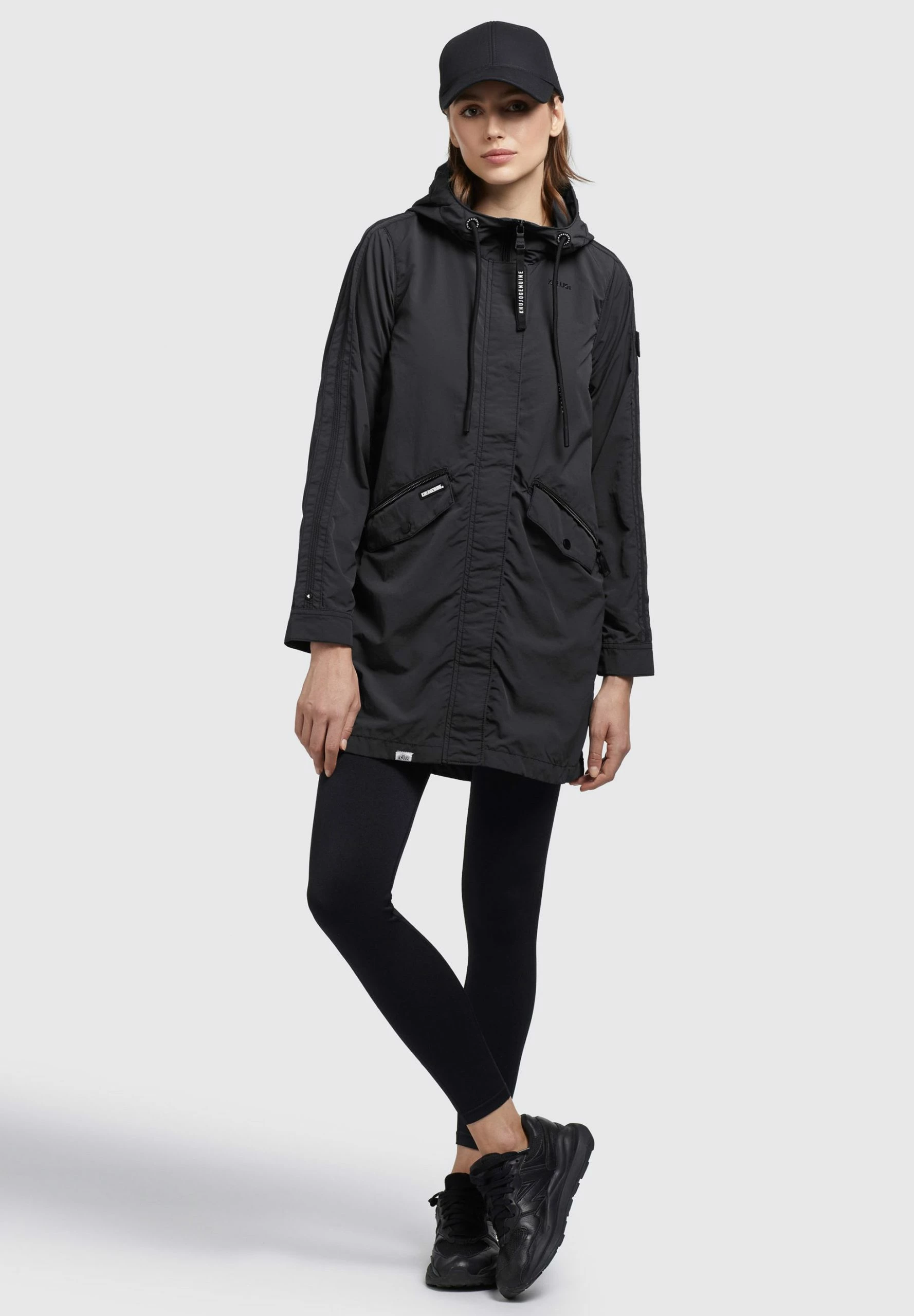 Khujo GAMES - Parka - Schwarz 4 Khujo GAMES - Parka - Schwarz - obrazek 2