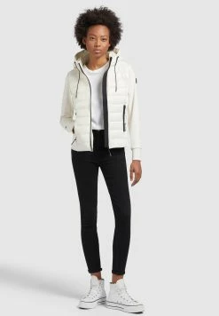 Khujo GHITA SHINY - Kurtka Zimowa - Cremeweiß -Khujo Sklep 1b4279cb34d043a983f8b37dd67b7e43