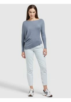 Khujo SHEA - Sweter - Blau -Khujo Sklep 1da797912ce343378f6d4d325beab5bd