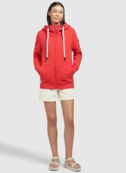 Khujo SALOMEA - Bluza Rozpinana - Rot 16 Khujo SALOMEA - Bluza Rozpinana - Rot -Khujo Sklep 2035a8e1da3c4bd0a235bd929278c1b6