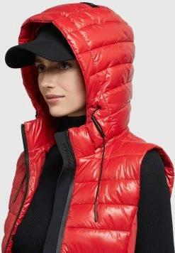 Khujo FABIA SHINY - Kamizelka - Rot -Khujo Sklep 2669b984d3d24566ac66d3ec27bfb626