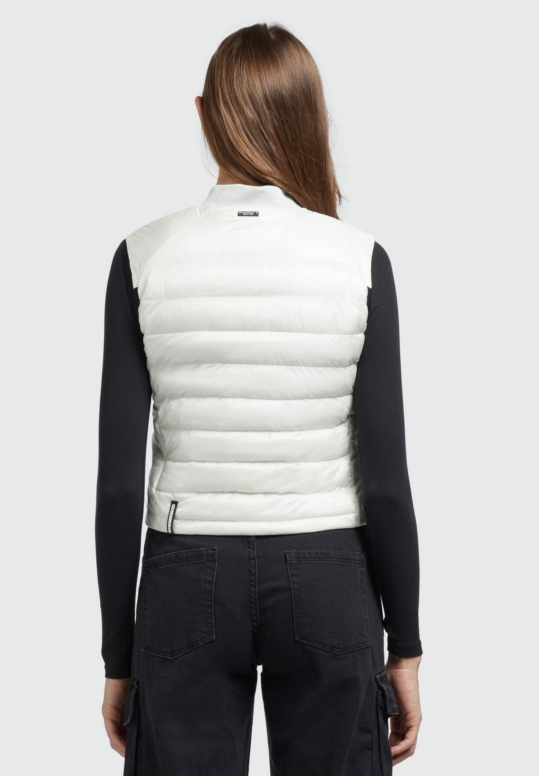 Khujo STACY - Kamizelka - Weiß 5 Khujo STACY - Kamizelka - Weiß - obrazek 3