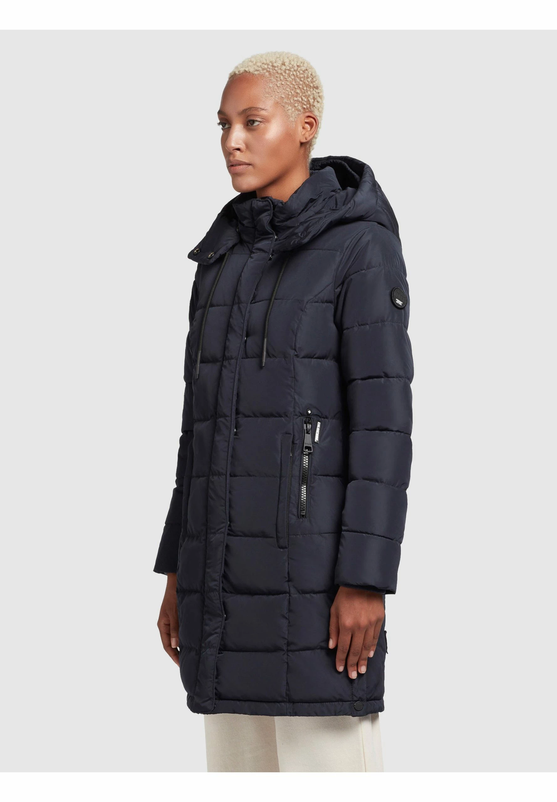 Khujo CUPS - Płaszcz Zimowy - Dunkelblau 6 Khujo CUPS - Płaszcz Zimowy - Dunkelblau - obrazek 4