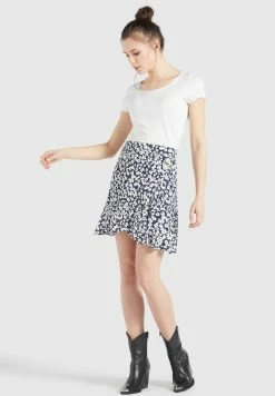 Khujo UNDINE - Spódnica Trapezowa - Dunkelblau-weiß Geblümt 16 Khujo UNDINE - Spódnica Trapezowa - Dunkelblau-weiß Geblümt -Khujo Sklep 2c638add342747fd84432d3cfdbb99f4