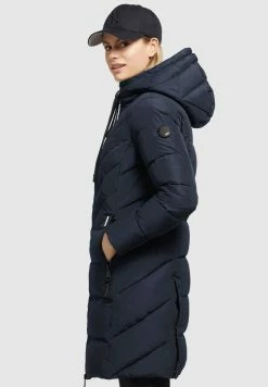 Khujo MUGG - Płaszcz Zimowy - Dunkelblau -Khujo Sklep 2ee2eab5927344f78b710a6b483b1370