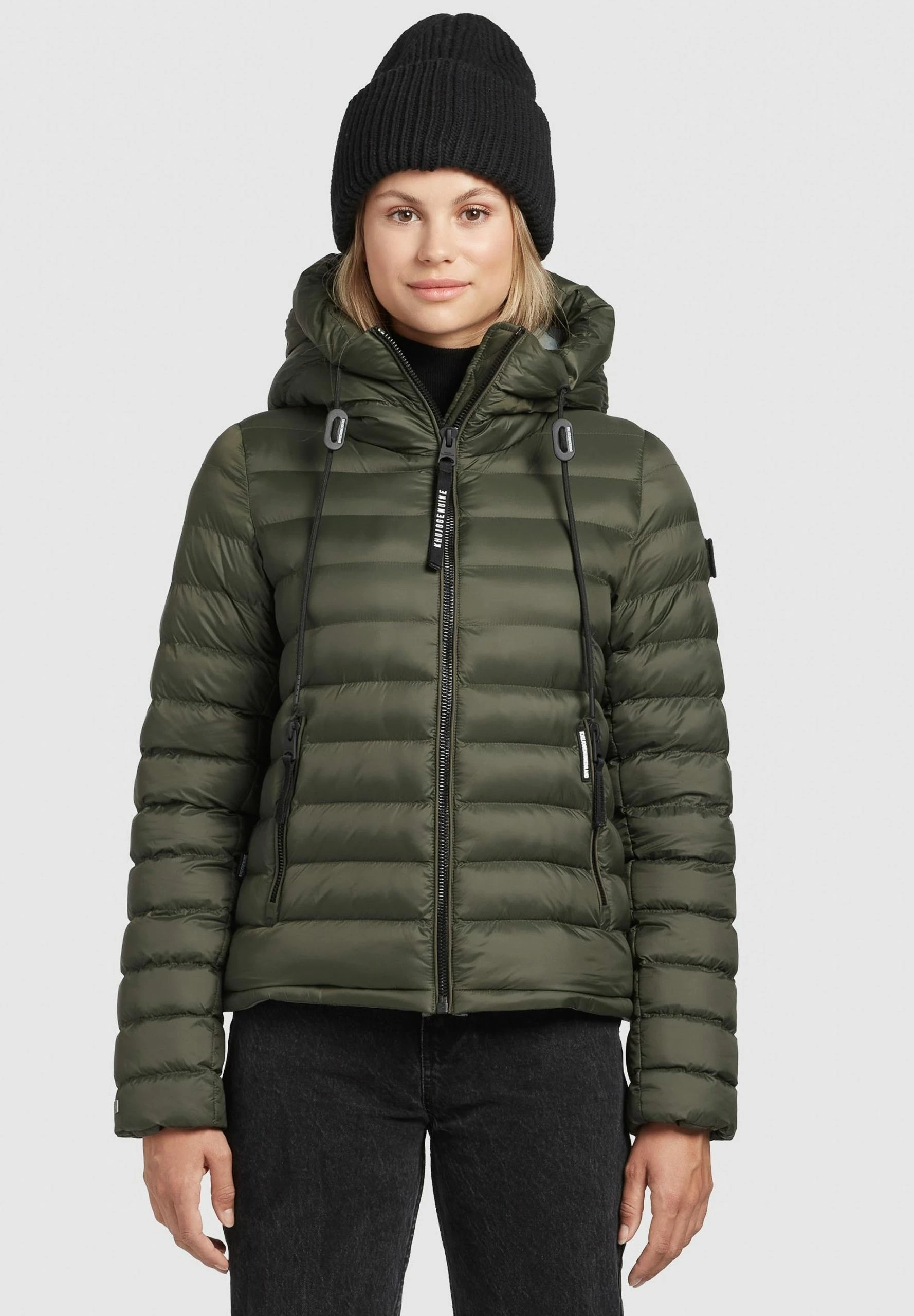 Khujo LOVINA2 SHINE - Kurtka Zimowa - Dunkeloliv 3 Khujo LOVINA2 SHINE - Kurtka Zimowa - Dunkeloliv