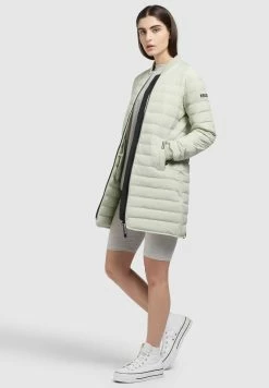 Khujo GRETA MATT - Płaszcz Zimowy - Blassgrün -Khujo Sklep 319bef8619b7454ca5ae7d07edde8eef