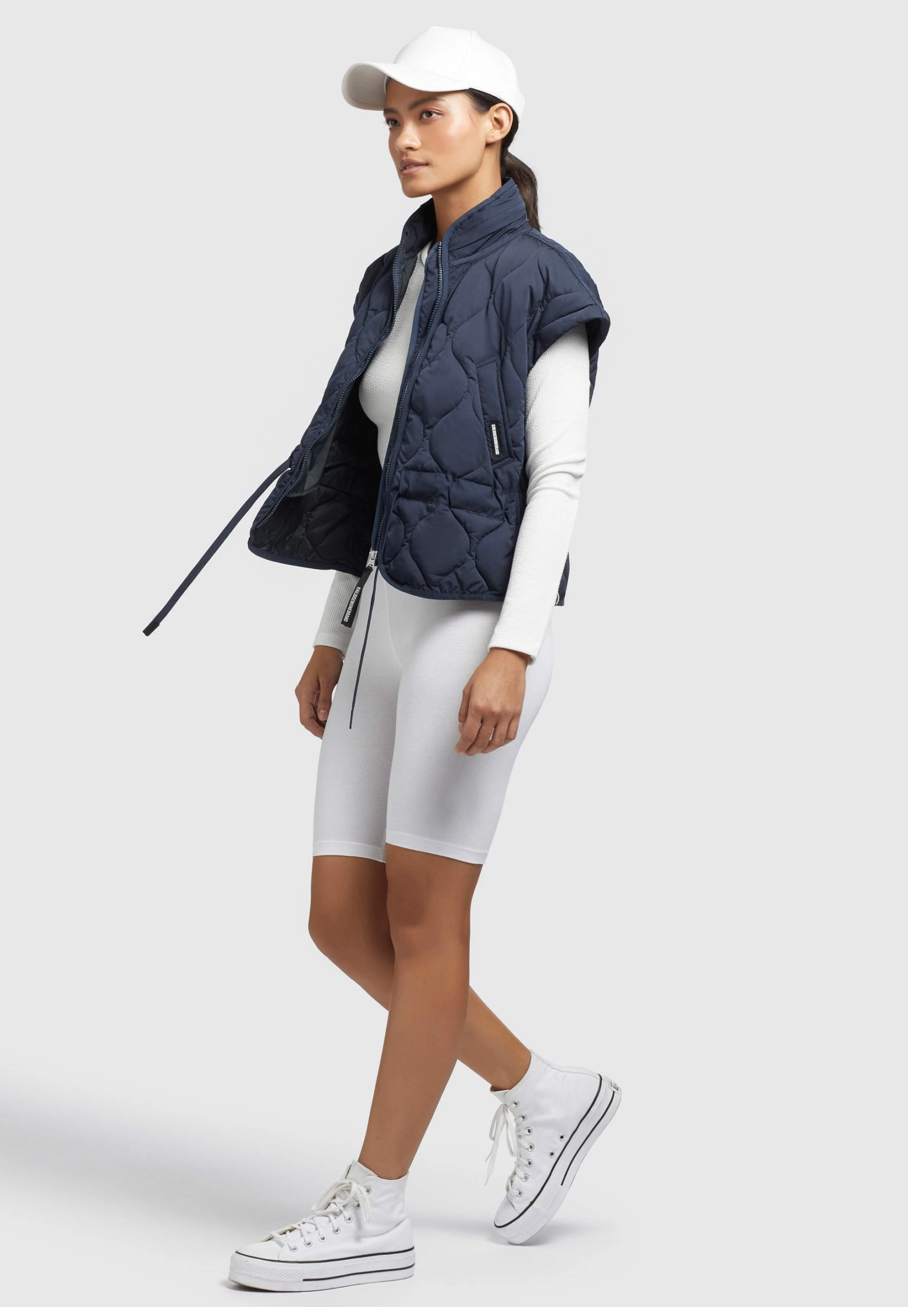 Khujo HERA - Kamizelka - Dunkelblau 6 Khujo HERA - Kamizelka - Dunkelblau - obrazek 4