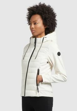 Khujo GHITA SHINY - Kurtka Zimowa - Cremeweiß -Khujo Sklep 379ab253571a456c8af58d9c37e14537