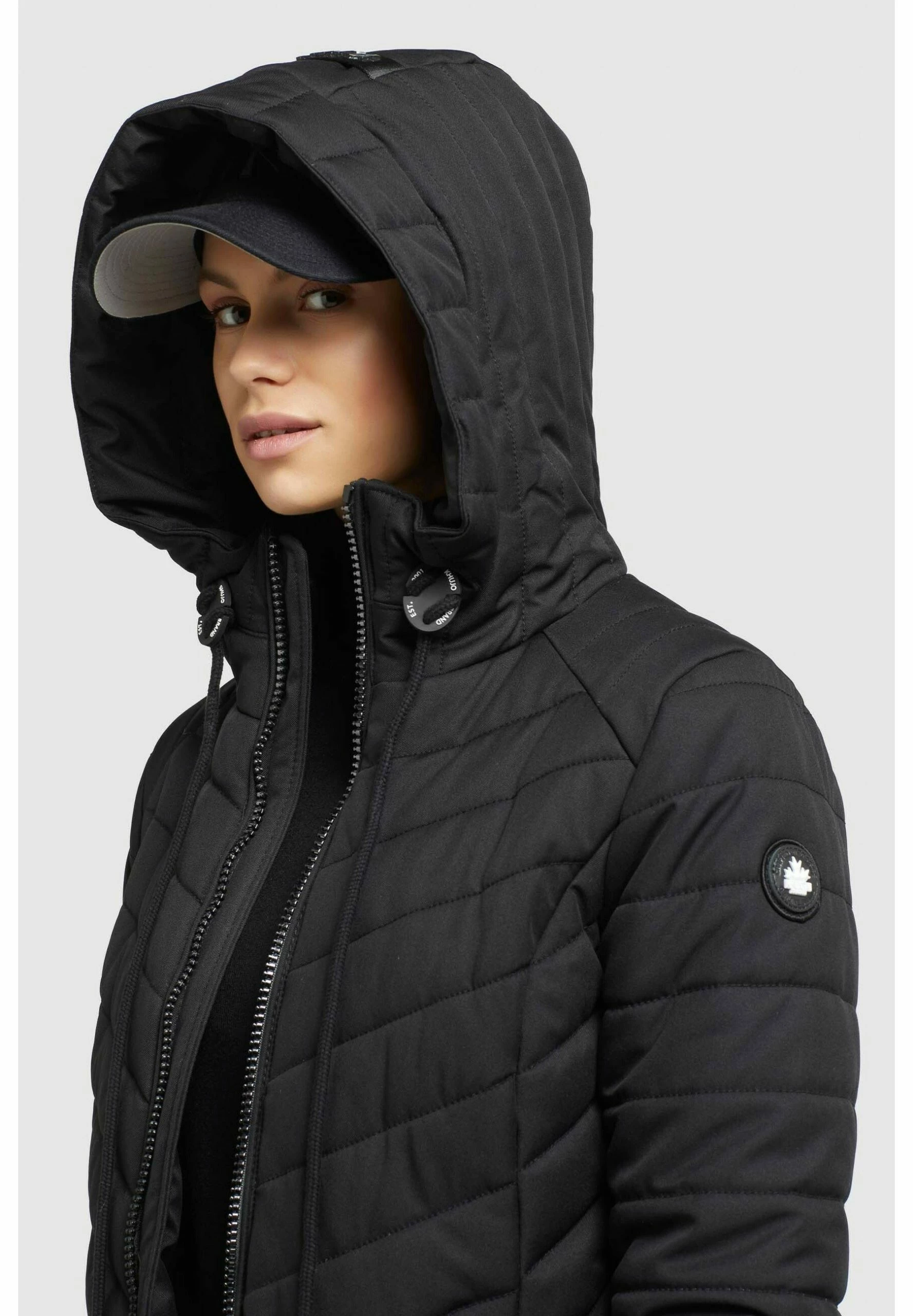 Khujo NITA STRUCTURED - Płaszcz Zimowy - Schwarz 7 Khujo NITA STRUCTURED - Płaszcz Zimowy - Schwarz - obrazek 5