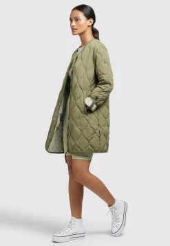 Khujo SIRA - Płaszcz Zimowy - Olivgrün -Khujo Sklep 3cc8e7e5765c4b86854ff140a02d1985