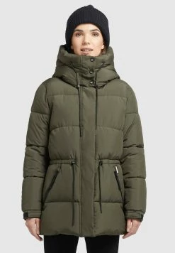 Khujo LEVIANI - Kurtka Zimowa - Olivgrün