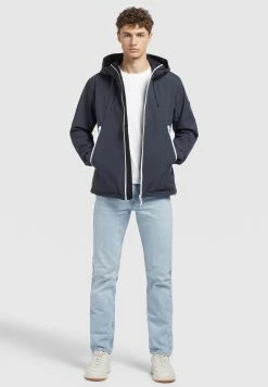 Khujo NEAL - Kurtka Outdoor - Dunkelblau -Khujo Sklep 470b6dc6a4b74060bd62d35ad08568e5