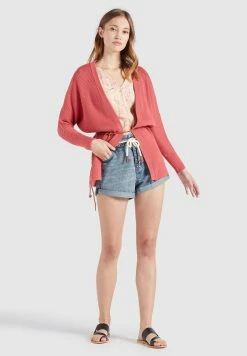 Khujo LADDY WITH BELT - Kardigan - Rosa -Khujo Sklep 481fb98ce9df496fb3a507c024914e79