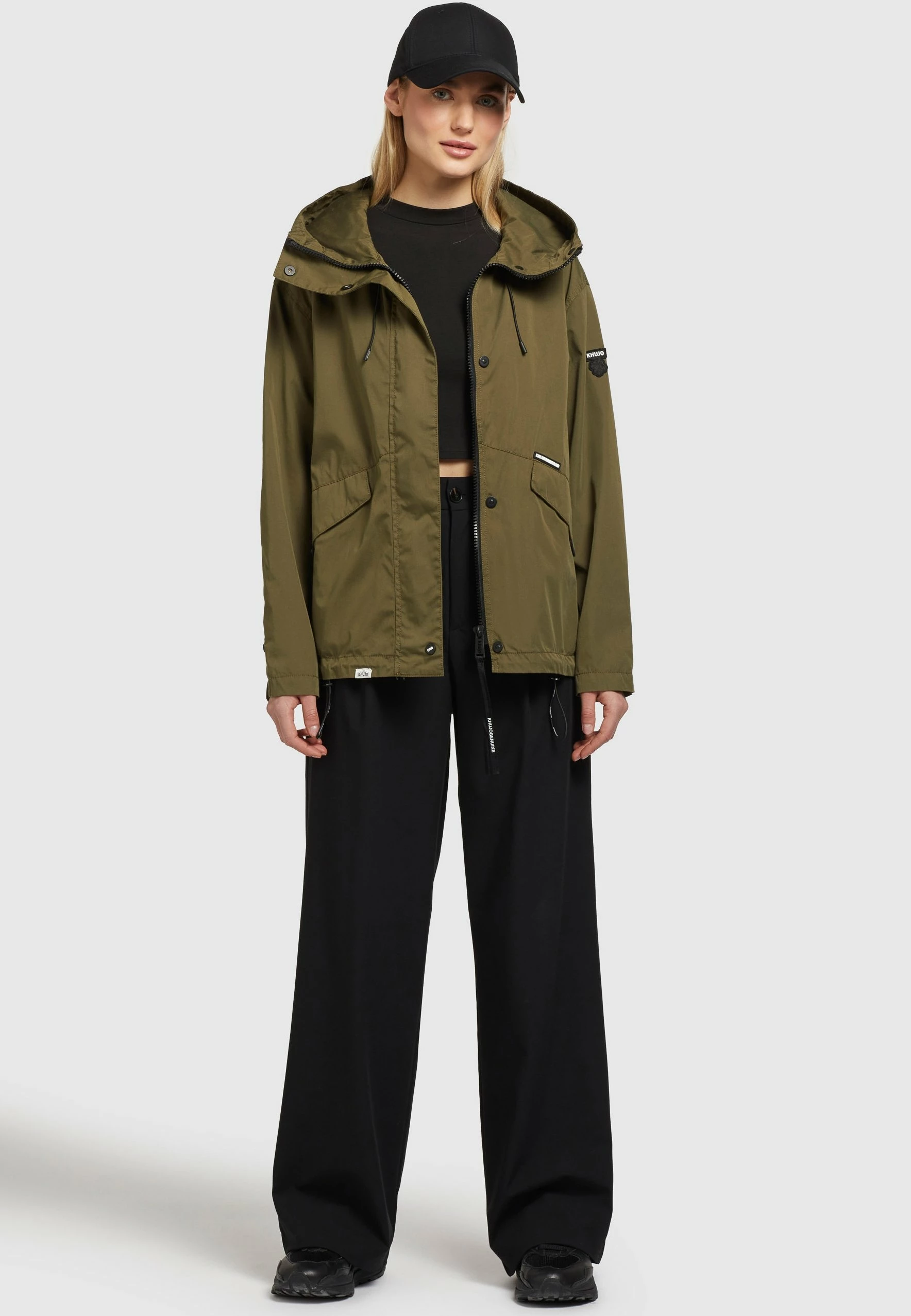 Khujo FRIPS - Kurtka Przejściowa - Dunkeloliv 4 Khujo FRIPS - Kurtka Przejściowa - Dunkeloliv - obrazek 2