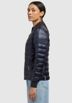 Khujo MAUDE SHINY - Kurtka Bomber - Dunkelblau -Khujo Sklep 5192f63d1cd94a0087a4aa8f668df24e
