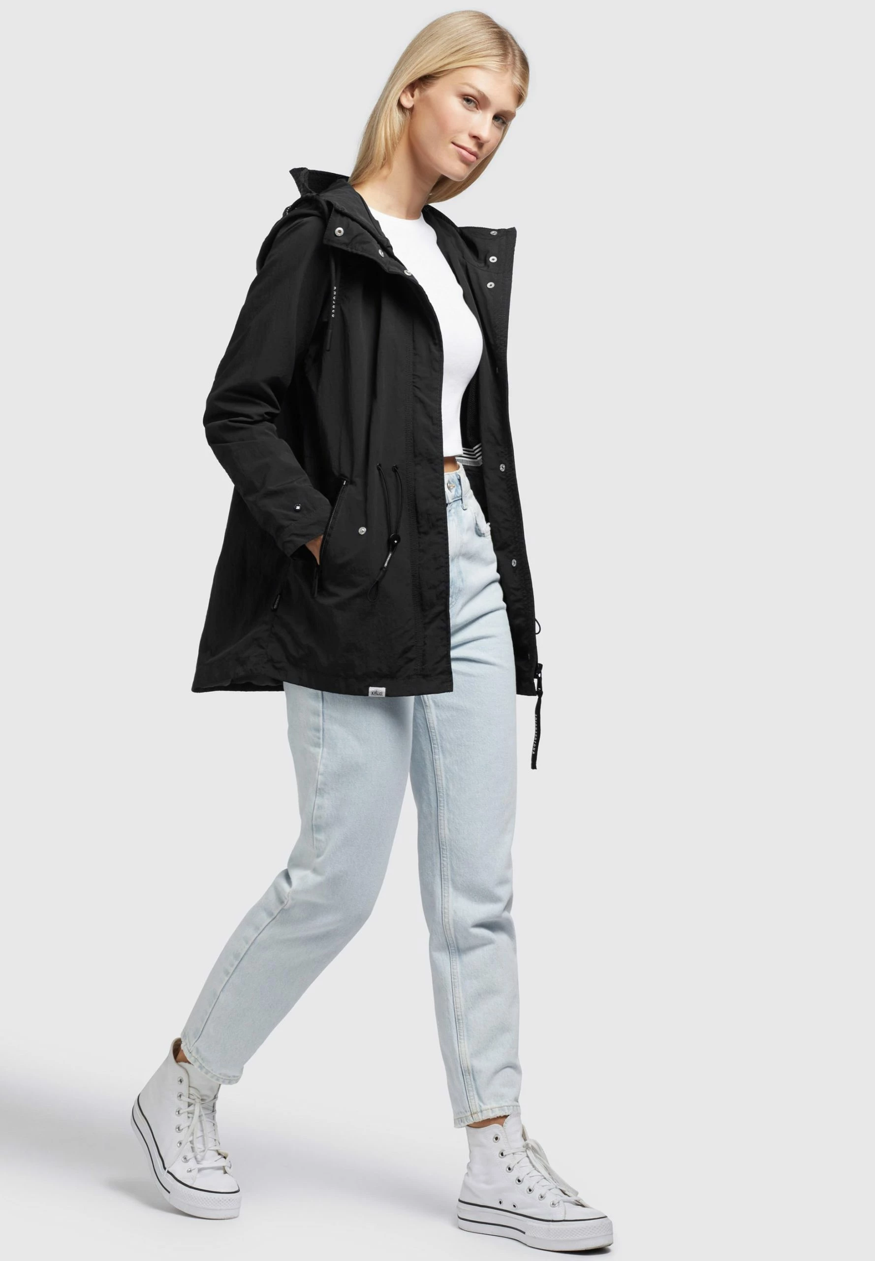 Khujo CAIMA2 - Parka - Schwarz 7 Khujo CAIMA2 - Parka - Schwarz - obrazek 5