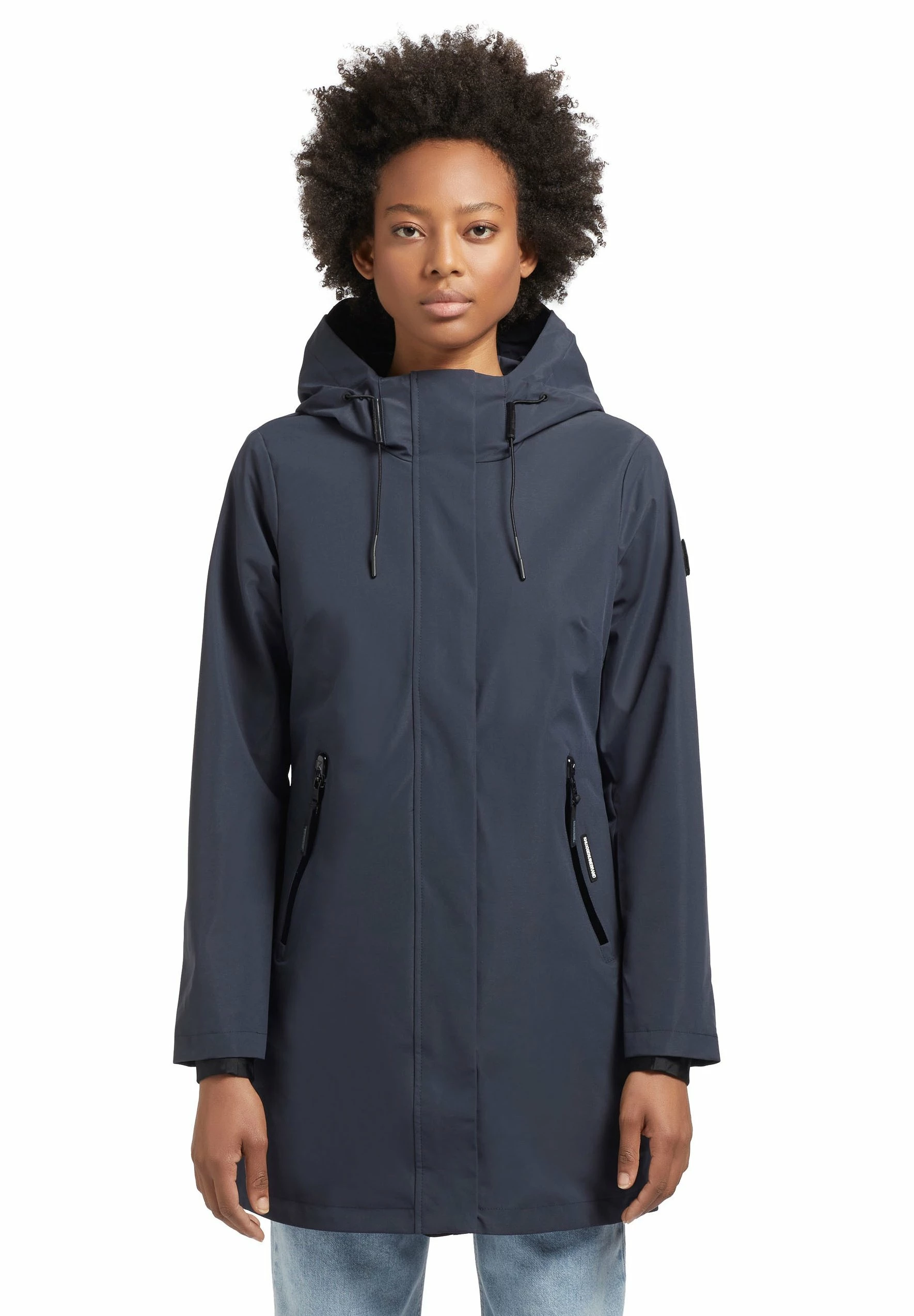 Khujo IZAF - Kurtka Przeciwdeszczowa - Dunkelblau 10 Khujo IZAF - Kurtka Przeciwdeszczowa - Dunkelblau - obrazek 8