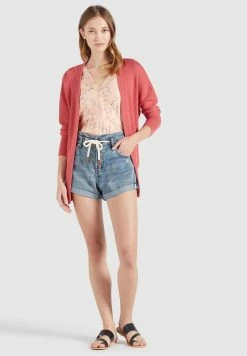 Khujo LADDY WITH BELT - Kardigan - Rosa -Khujo Sklep 5db6436f0560482a82ce0136bb4e53ec