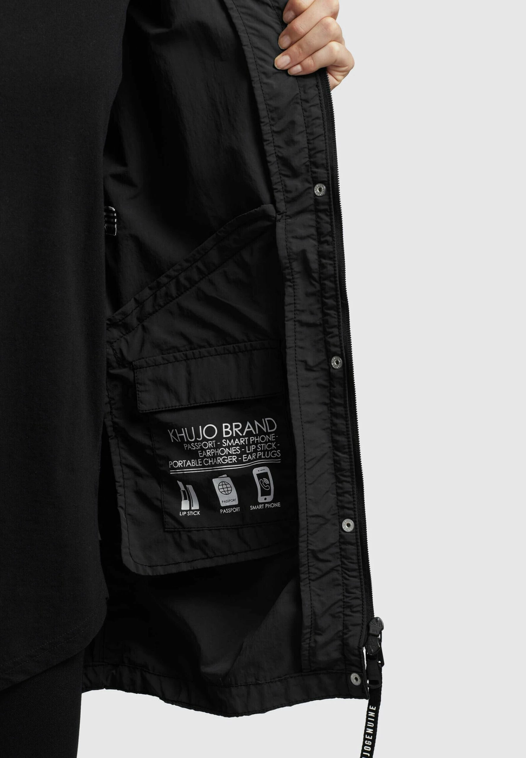 Khujo GAMES - Parka - Schwarz 9 Khujo GAMES - Parka - Schwarz - obrazek 7