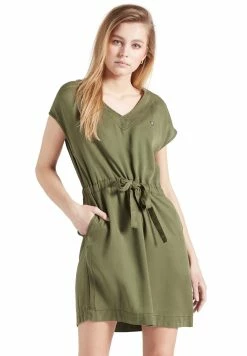 Khujo ANNELI - Sukienka Jeansowa - Khaki Gewaschen 17 Khujo ANNELI - Sukienka Jeansowa - Khaki Gewaschen -Khujo Sklep 6979b1375a7e404ea7a28c02550622d4