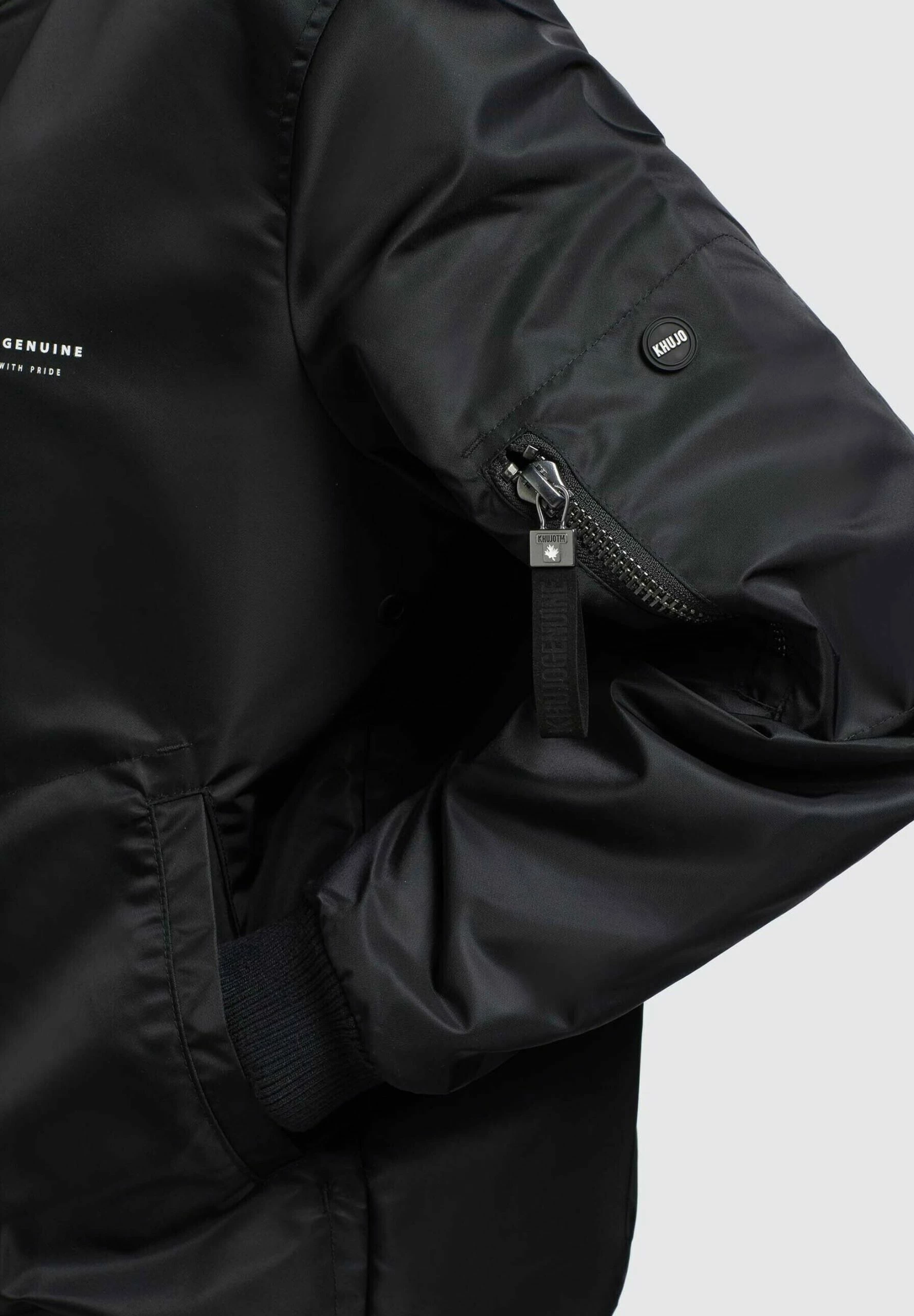 Khujo LOVA - Kurtka Przejściowa - Schwarz 8 Khujo LOVA - Kurtka Przejściowa - Schwarz - obrazek 6