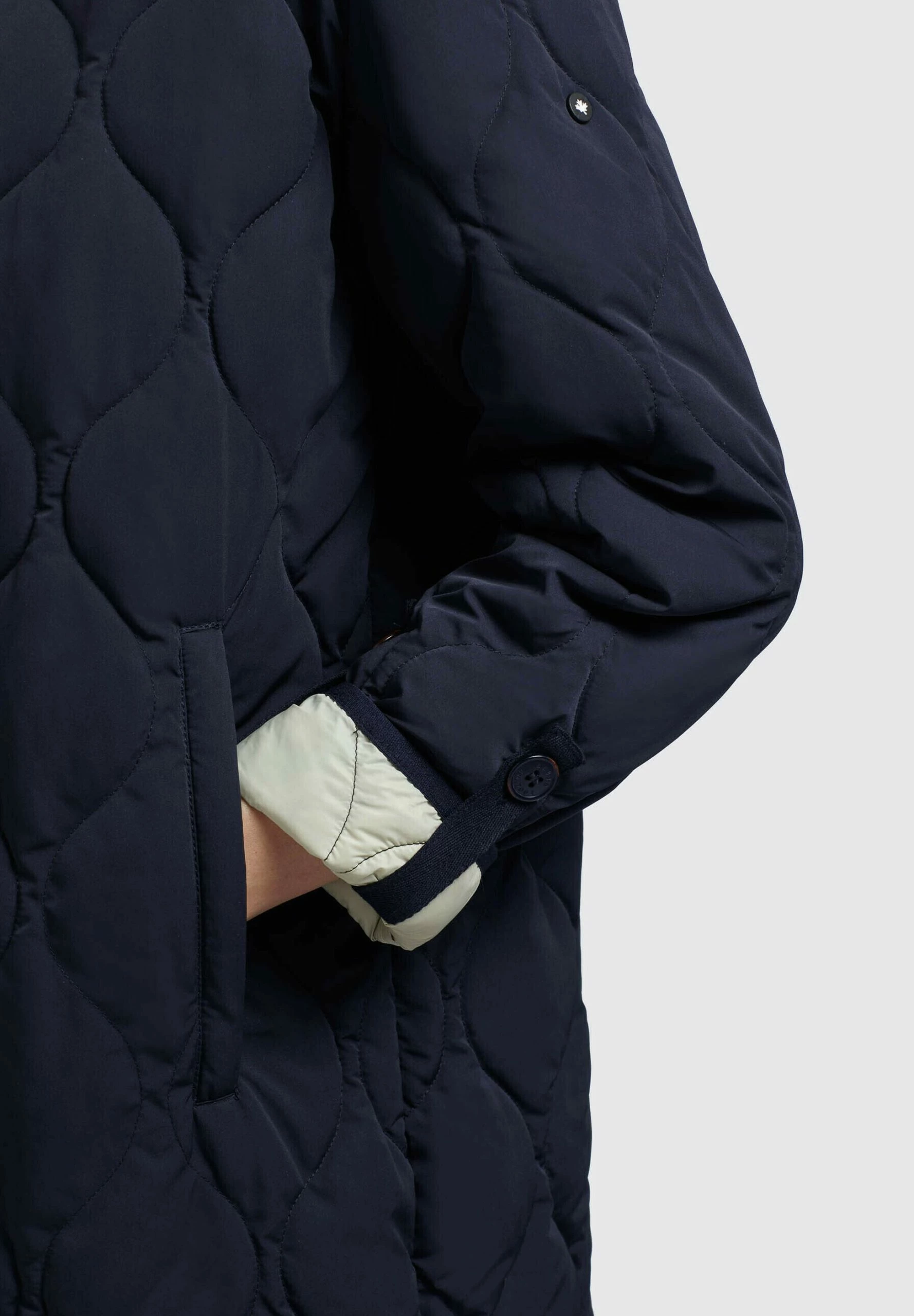 Khujo SIRA - Płaszcz Zimowy - Dunkelblau 8 Khujo SIRA - Płaszcz Zimowy - Dunkelblau - obrazek 6