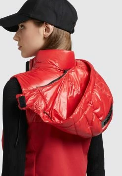 Khujo FABIA SHINY - Kamizelka - Rot -Khujo Sklep 6e425a24d9ee40eeb3e8e2cd29599439