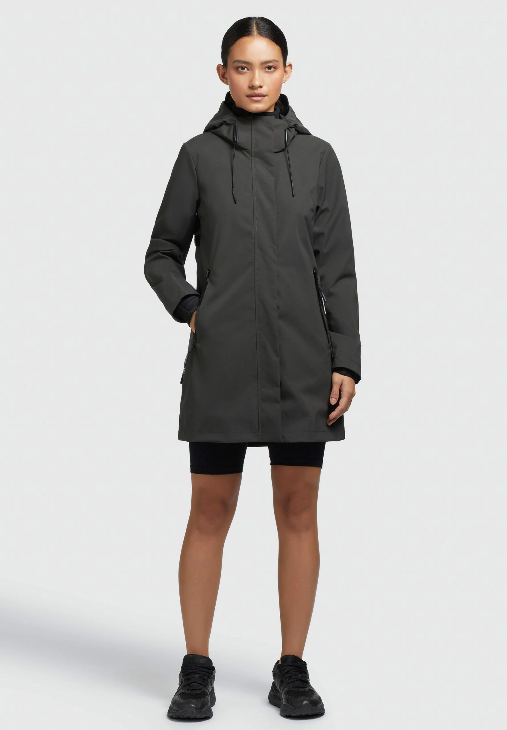 Khujo IZAF - Kurtka Przeciwdeszczowa - Braun 4 Khujo IZAF - Kurtka Przeciwdeszczowa - Braun - obrazek 2