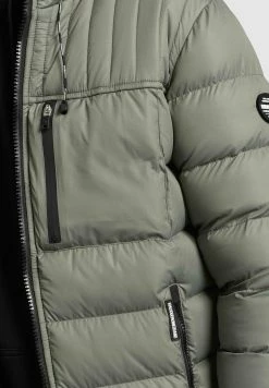 Khujo WANG - Kurtka Zimowa - Graugrün Polyester -Khujo Sklep 7261813eec3d4489be7f7dbb62505c2a