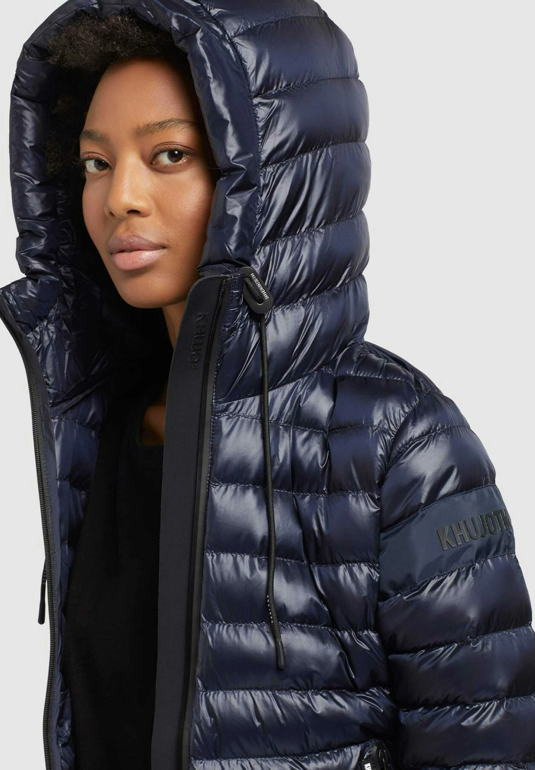 Khujo LOVINA4 SHINY - Kurtka Zimowa - Dunkelblau 8 Khujo LOVINA4 SHINY - Kurtka Zimowa - Dunkelblau - obrazek 6