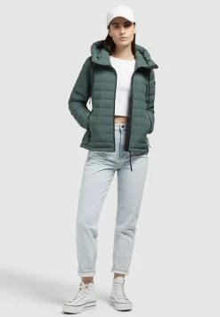 Khujo LOVINA MATT - Kurtka Zimowa - Kupfergrün -Khujo Sklep 748eb17f017240beb6025143b9045aad