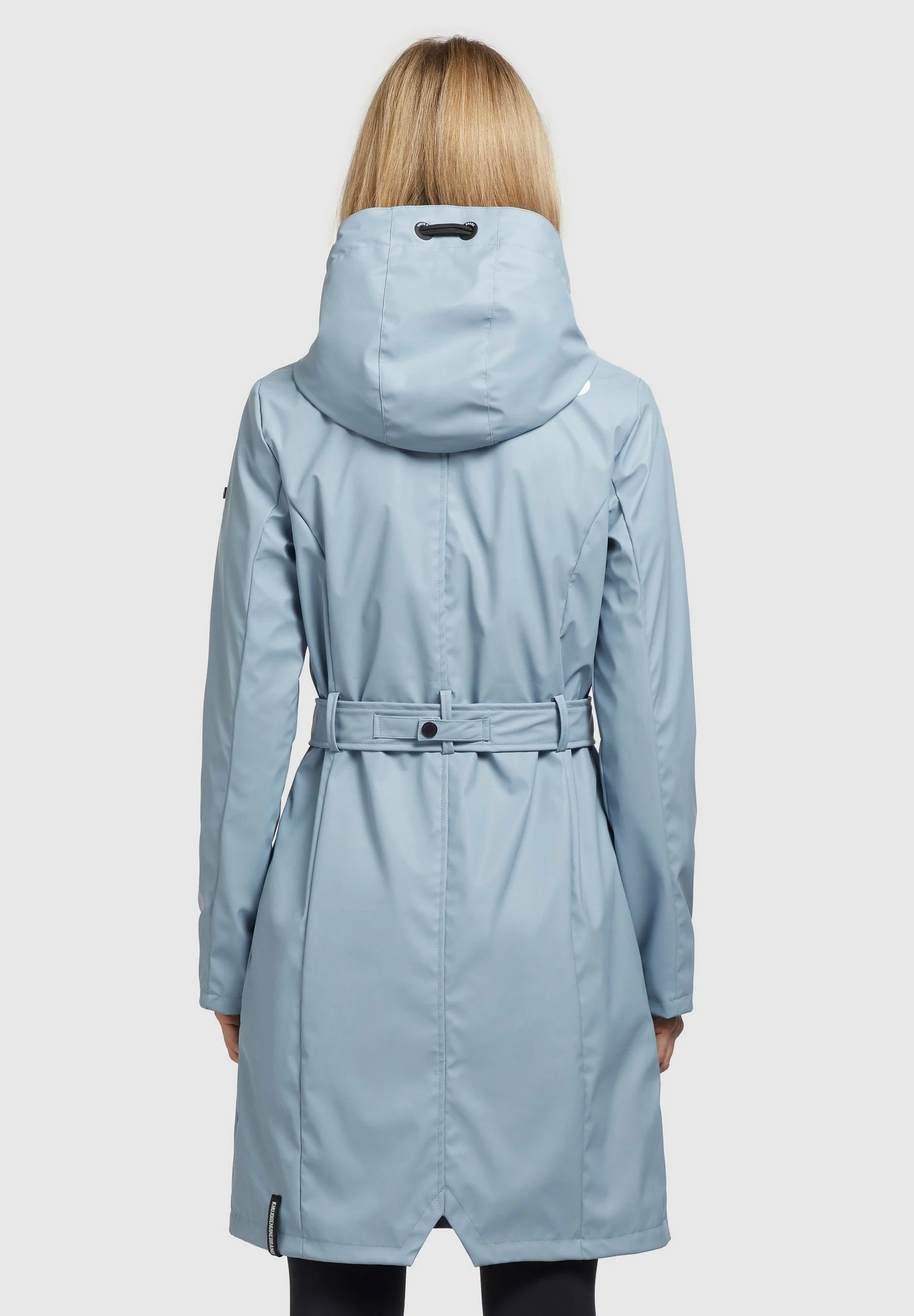 Khujo GLENNA - Kurtka Przeciwdeszczowa - Hellblau 5 Khujo GLENNA - Kurtka Przeciwdeszczowa - Hellblau - obrazek 3