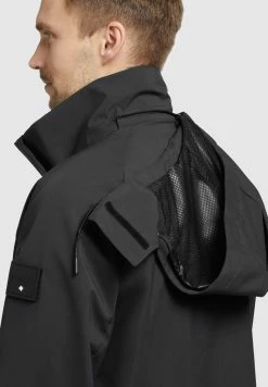 Khujo ADAM - Kurtka Przeciwdeszczowa - Schwarz -Khujo Sklep 7adbffc8f7c941f487705255f1b5dd3e