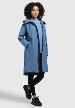Khujo MARNIA - Kurtka Przeciwdeszczowa - Blau -Khujo Sklep 7ceb90a0af354cd8a67bfdc61a520a96