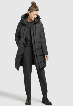 Khujo YOUMA - Płaszcz Zimowy - Schwarz -Khujo Sklep 7e4409719b82423ca5325850af6383cc