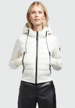 Khujo DALIS SHINY - Kurtka Przejściowa - Cremeweiß