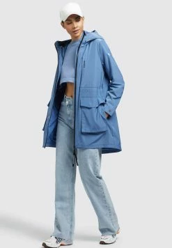 Khujo Mantel GING - Krótki Płaszcz - Blau -Khujo Sklep 821fba3294d842b49de921c484e92ff7