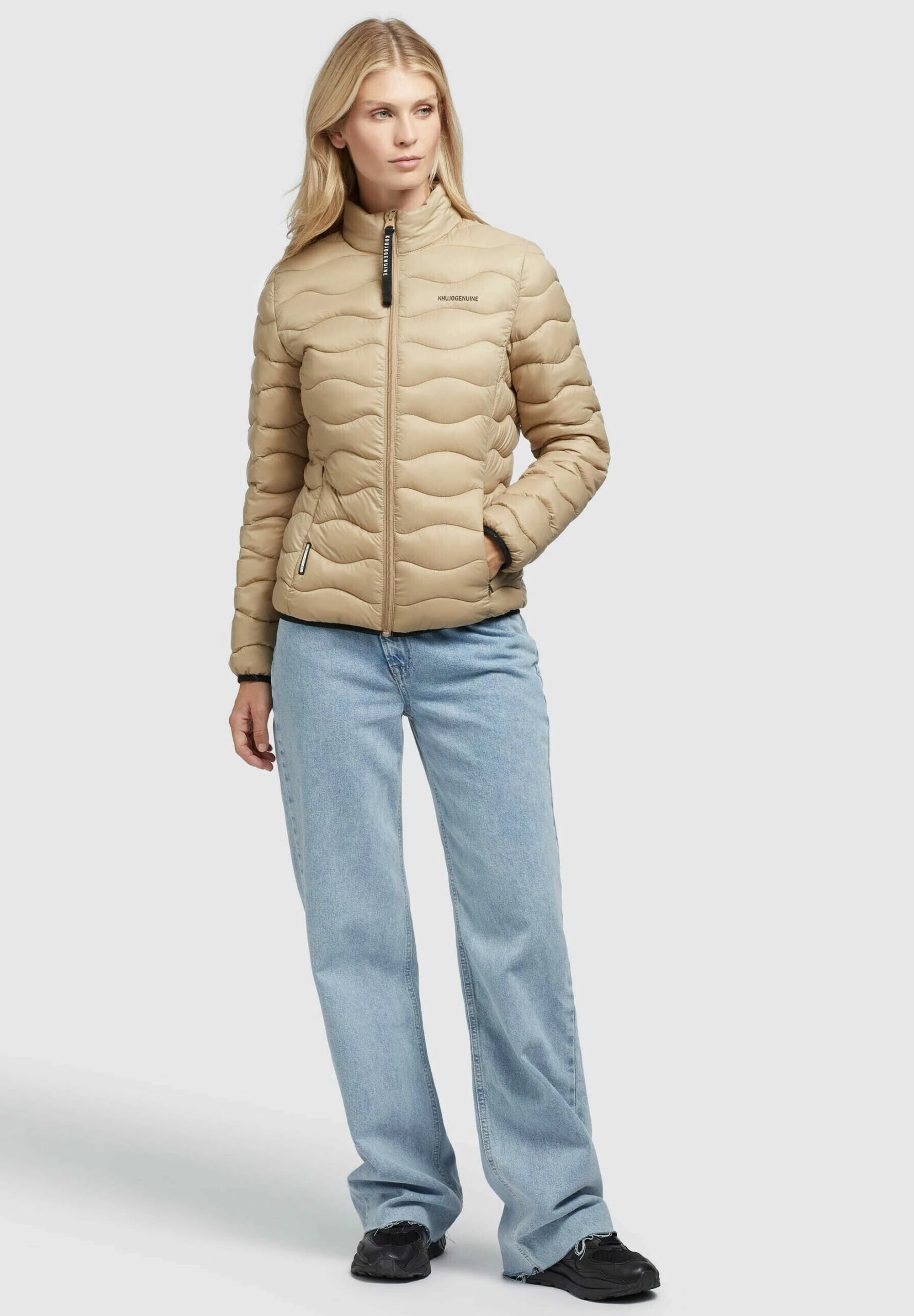 Khujo ELENI - Kurtka Przejściowa - Beige 4 Khujo ELENI - Kurtka Przejściowa - Beige - obrazek 2