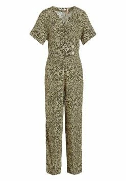 Khujo BORGIA - Kombinezon - Schwarz-gelb Geblümt -Khujo Sklep 94c94a900955432e91ca478d2d81a101