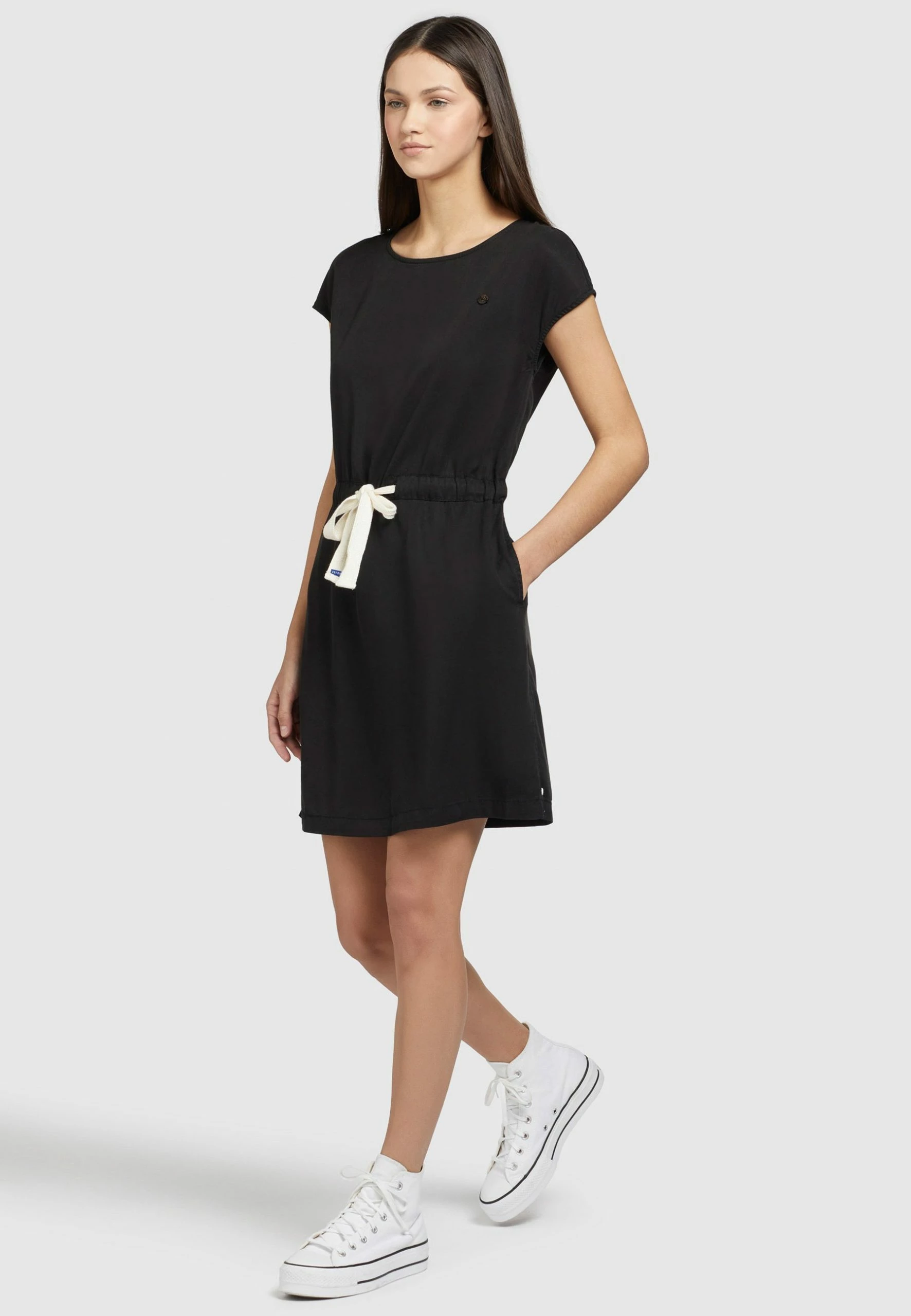 Khujo HEDIYE - Sukienka Letnia - Schwarz 4 Khujo HEDIYE - Sukienka Letnia - Schwarz - obrazek 2