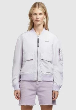 Khujo NOVA - Kurtka Bomber - Flieder Hell