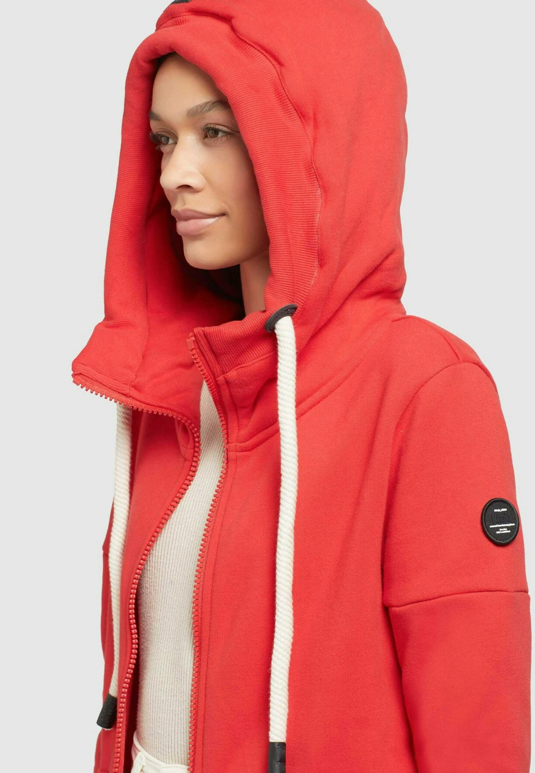 Khujo SALOMEA - Bluza Rozpinana - Rot 8 Khujo SALOMEA - Bluza Rozpinana - Rot - obrazek 6